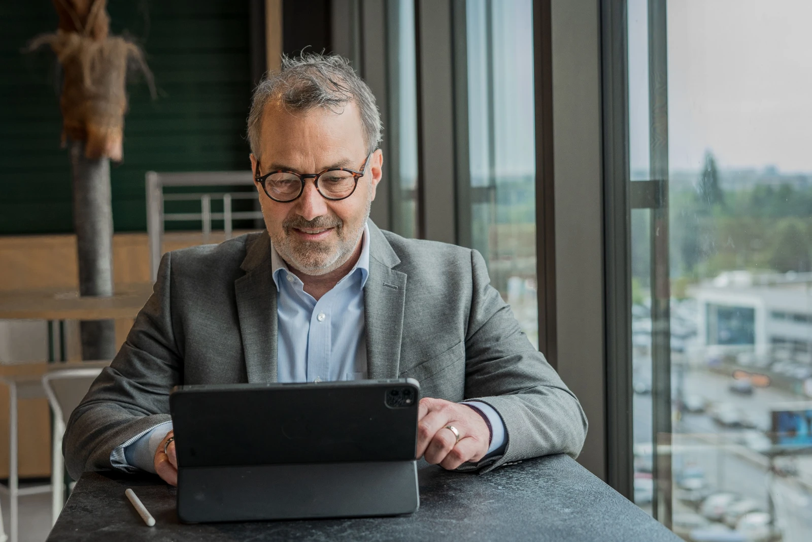 Porträt eines Teilnehmers beim LinkedIn Visibility Day (49)