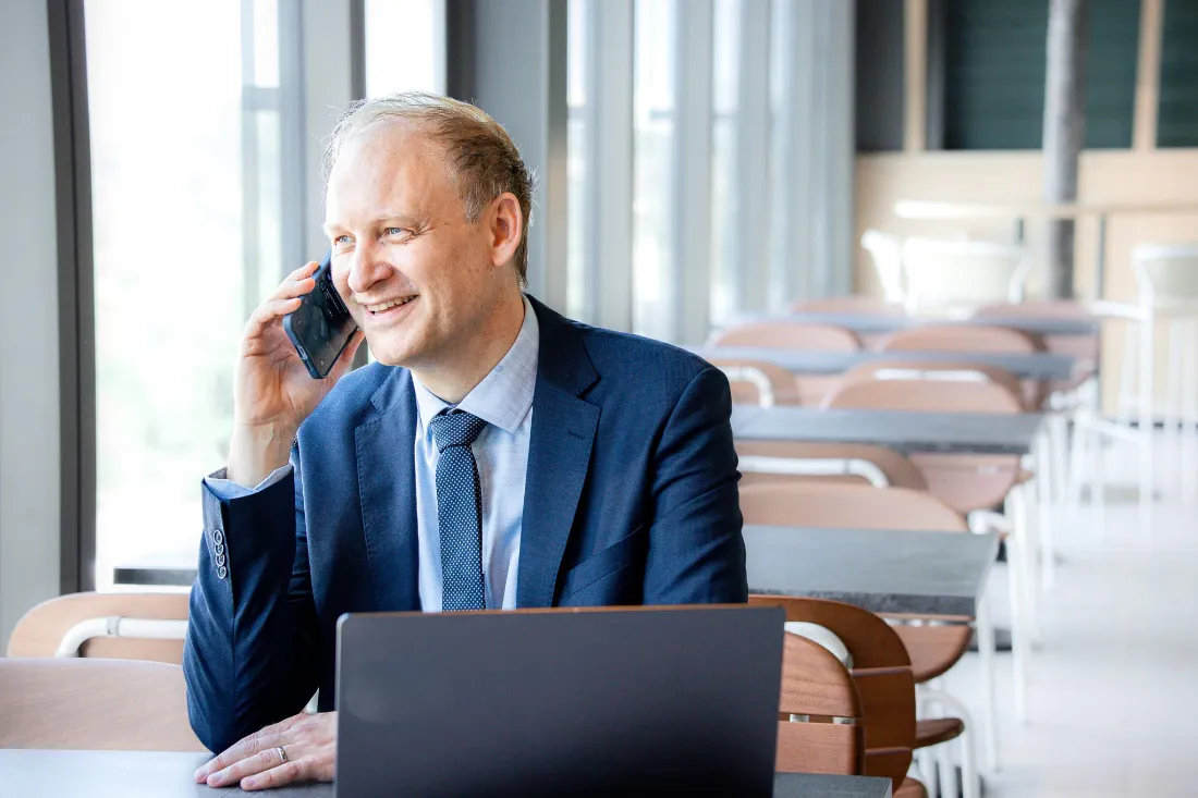 Porträt eines Teilnehmers beim LinkedIn Visibility Day (32)